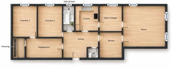 Location                                                      Appartement
                        
                     3 pièces                      125 m2                     à Bourgoin-Jallieu