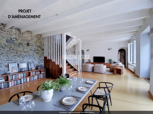 Le charme authentique et les volumes généreux qui font la différence - Maison à proximité du bourg de Yffiniac