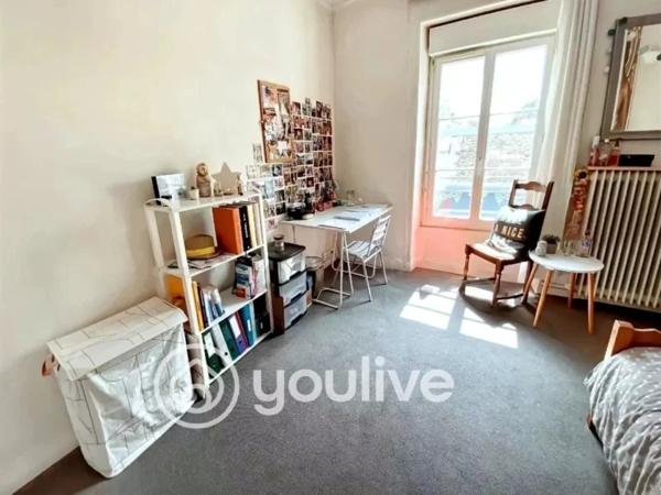 Opportunité rare – Ensemble immobilier T4 + 2 studios (possibilité duplex) – Angers centre – proche gare