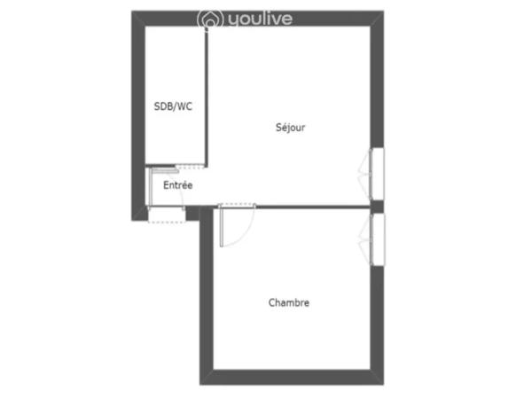 Opportunité rare – Ensemble immobilier T4 + 2 studios (possibilité duplex) – Angers centre – proche gare