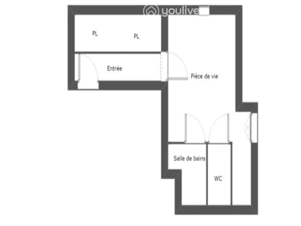 Opportunité rare – Ensemble immobilier T4 + 2 studios (possibilité duplex) – Angers centre – proche gare