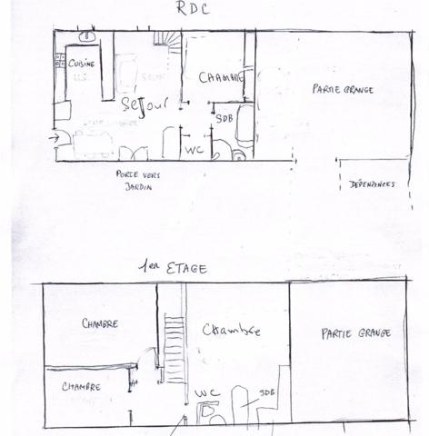 Genouilly (18310) Maison 14 kms de Vierzon