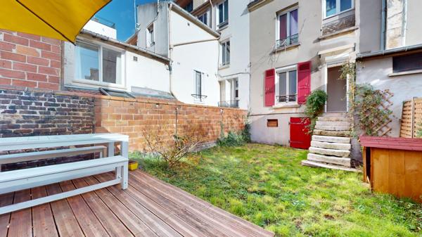 À louer ? Appartement 2 pièces de 34 m2 avec jardin ? Asnières-sur-Seine