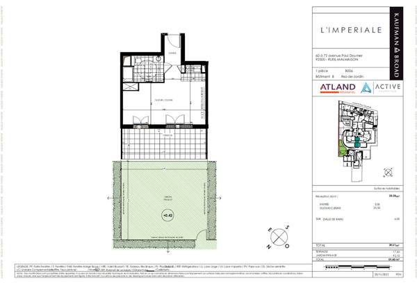 Appartement 1 pièce à louer