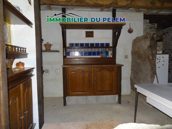Longère en pierres à la campagne Plounevez-Quintin