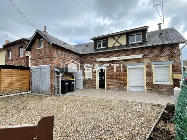 Maison de 60 m² avec grande cour et potentiel d’aménagement – secteur calme