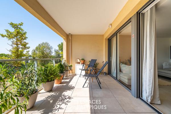 Appartement neuf avec extérieur