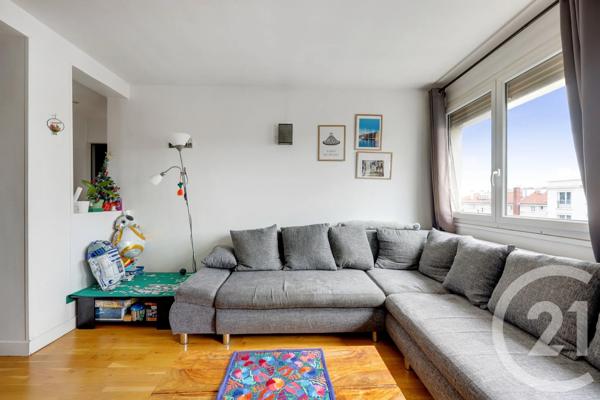 Appartement F3 à vendre  3 pièces - 57,96 m 2   MONTROUGE  - 92