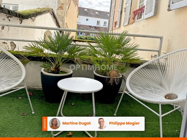 Pour investisseurs, lot de 3 appartements, location courte durée, cœur de ville de VICHY (03)