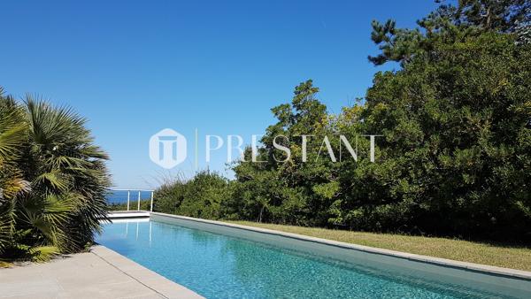 SAINT-JEAN-DE-LUZ – PROPRIÉTÉ D’EXCEPTION AVEC VUE OCÉAN, PISCINE & TENNIS – PLAGE À PIED, SAINT JEAN DE LUZ