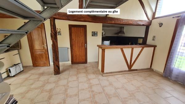 Propriété 223m²: hab principal 167m² + appart 56m² + dép 88m² / 3100m²