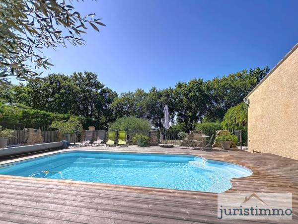 Vaison-la-Romaine (84110) A 6 kms de VAISON LA ROMAINE -VILLA DE 140 m2 EN EXCELLENT ETAT-GARAGE-PISCINE-975 m2 DE TERRAIN