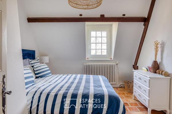 Maison de maître en pierre avec piscine