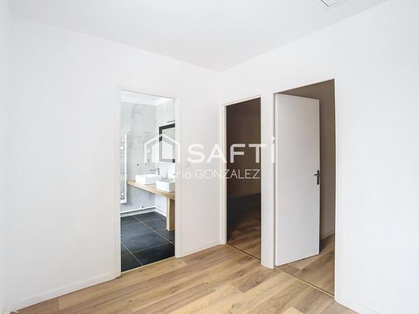 Duplex T3 2 ch de 70 m² et une maison T5 de 184 m²