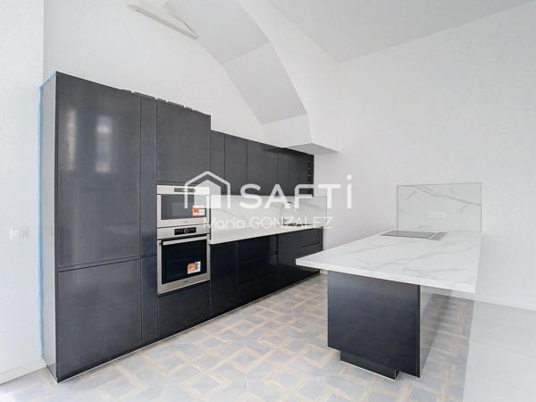 Duplex T3 2 ch de 70 m² et une maison T5 de 184 m²