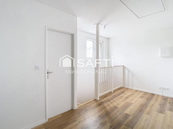 Duplex T3 2 ch de 70 m² et une maison T5 de 184 m²