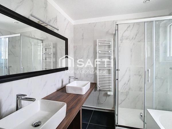 Duplex T3 2 ch de 70 m² et une maison T5 de 184 m²