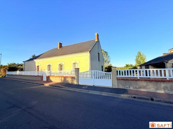 Maison de bourg avec 1290 m2 de Terrain