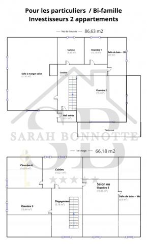 St louis la chaussee (68300) Maison de 153 m2 à fort potentiel (famille nombreuse/ bi-famille/ investissement locatif-airbnb)