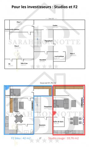 St louis la chaussee (68300) Maison de 153 m2 à fort potentiel (famille nombreuse/ bi-famille/ investissement locatif-airbnb)