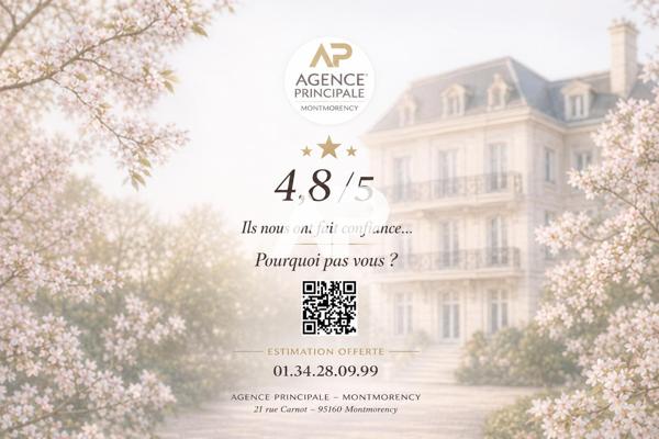 Appartement Deuil La Barre 2 pièces 32 m2 165 000 € **  - Référence  1671