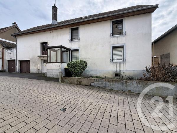 Maison à vendre  4 pièces - 92,92 m2 VOUJEAUCOURT - 25