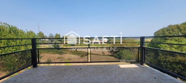 Maison 114 m², 3 chambres, balcon, double garage