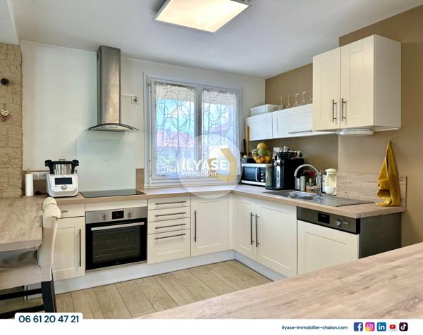 Chalon-sur-Saône (71100) Maison 80 m² | 2 ch | 454 m² | Spa extérieur, Garage