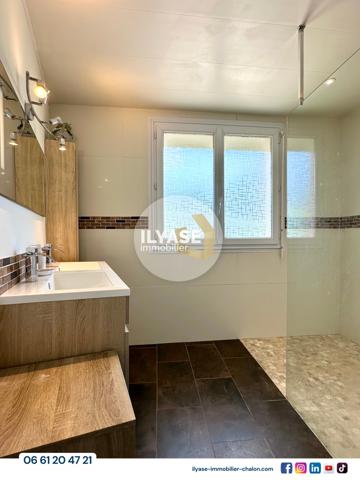 Chalon-sur-Saône (71100) Maison 80 m² | 2 ch | 454 m² | Spa extérieur, Garage