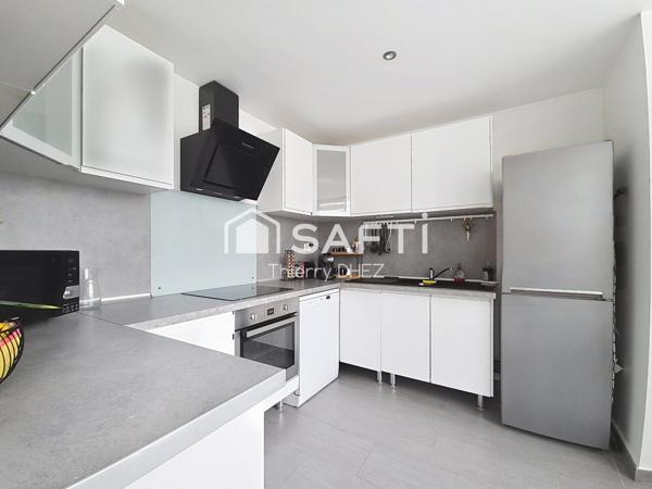 PROXIMITÉ GARE - APPARTEMENT RÉNOVÉ T3 DE 60,90M² AVEC DEUX BALCONS ET UNE CAVE