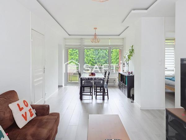 PROXIMITÉ GARE - APPARTEMENT RÉNOVÉ T3 DE 60,90M² AVEC DEUX BALCONS ET UNE CAVE