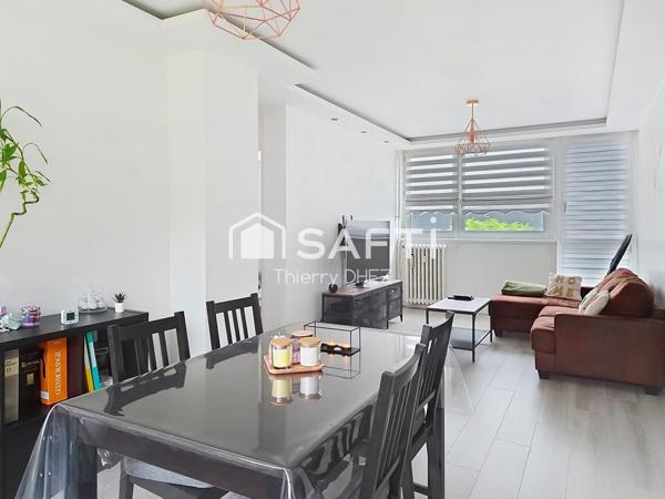 PROXIMITÉ GARE - APPARTEMENT RÉNOVÉ T3 DE 60,90M² AVEC DEUX BALCONS ET UNE CAVE