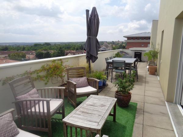 Appartement 5P d'Exception à 2 pas de la Gare de Cergy-le-Haut avec terrasse de 82M2
