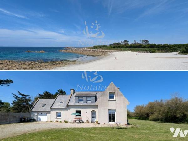 Maison à 300 mètres des plages – Terrain de 2 000 m² – Cléder