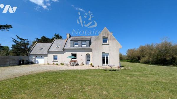 Maison à 300 mètres des plages – Terrain de 2 000 m² – Cléder