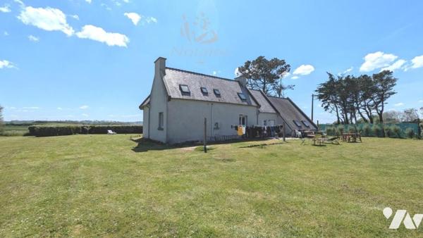 Maison à 300 mètres des plages – Terrain de 2 000 m² – Cléder