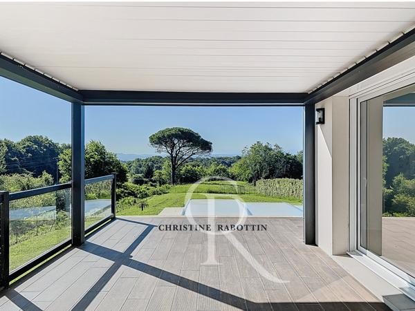 Saint-Martin-de-Seignanx (40390) En exclusivité, maison contemporaine avec vue sur les montagnes proche de Bayonne