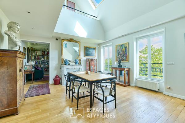 Duplex en dernier étage – Wagram