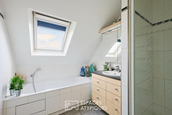 Duplex en dernier étage – Wagram