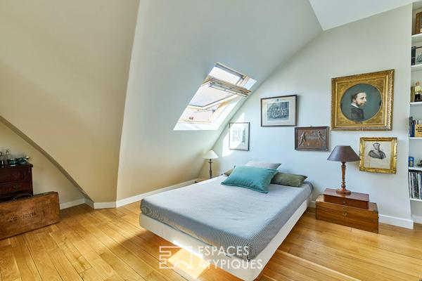 Duplex en dernier étage – Wagram