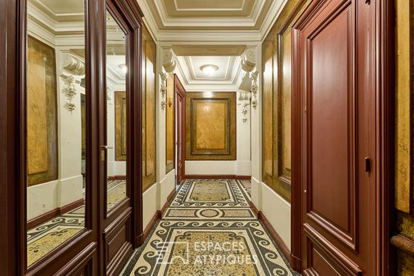 Duplex en dernier étage – Wagram