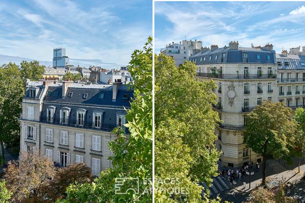 Duplex en dernier étage – Wagram
