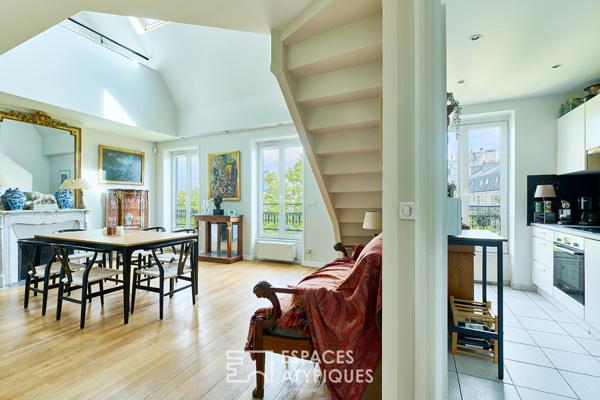 Duplex en dernier étage – Wagram