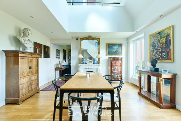 Duplex en dernier étage – Wagram