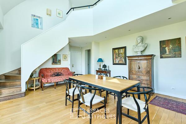 Duplex en dernier étage – Wagram