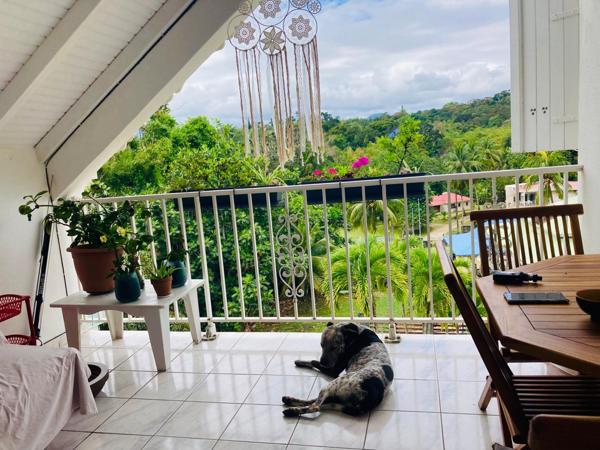 Petit-Bourg (97170) T2 meublé - haut de villa