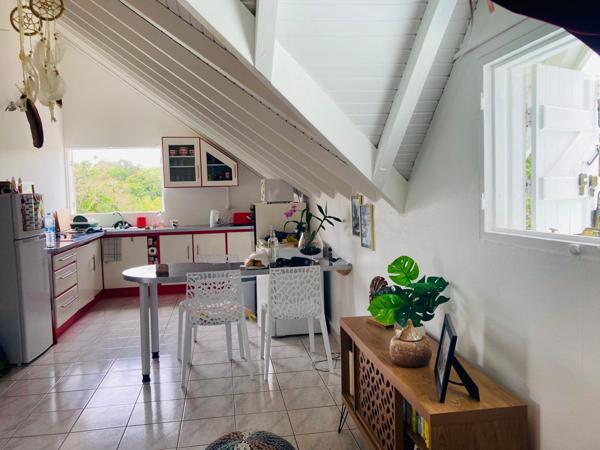 Petit-Bourg (97170) T2 meublé - haut de villa