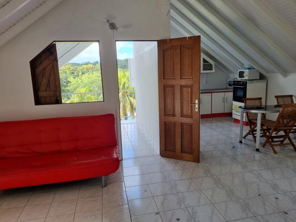 Petit-Bourg (97170) T2 meublé - haut de villa