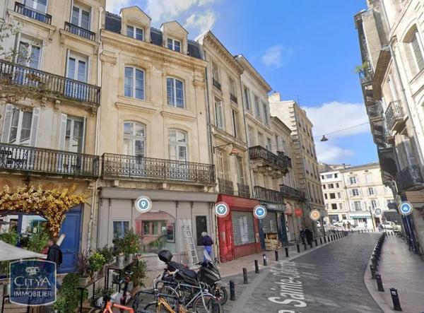 Appartement à louer 1 pièce 23.69m² Bordeaux (33000)