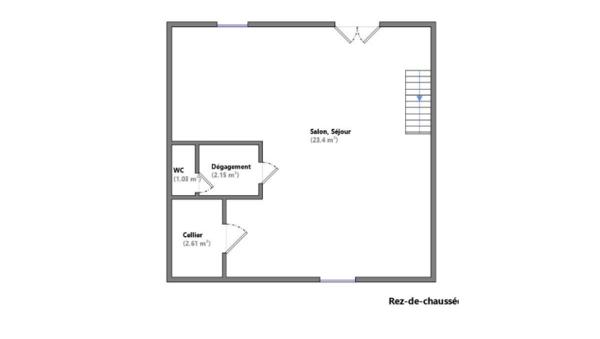 Maison à vendre 3 pièces 60 m² Bégard